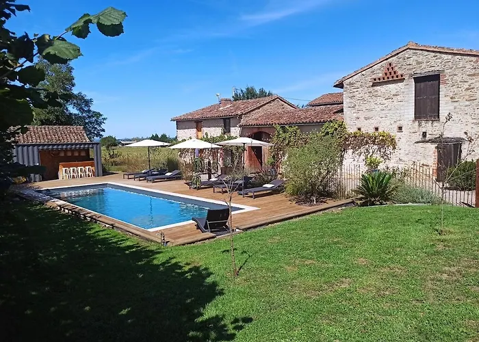 De Charme Et Pres D'albi , Au Mas De Bel Air Feriehus